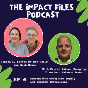 S2 E6, Responsible workplace supply and smarter procurement, with Darren Aston, Managing Director, Aston & James.