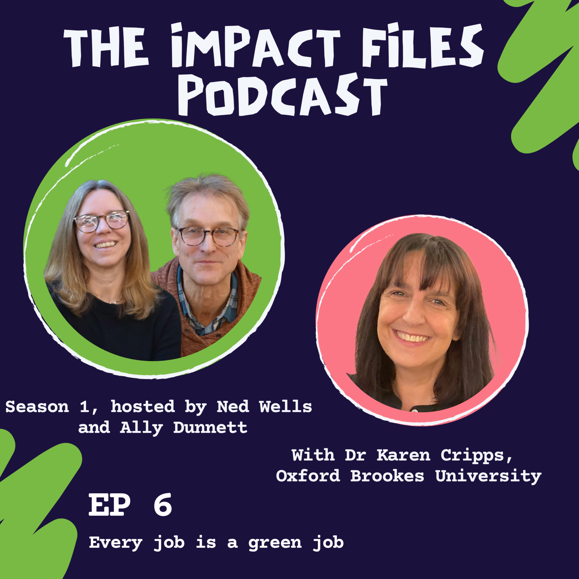 Dr Karen Cripps from Oxford Brookes Business School, on the Impact Files Podcast